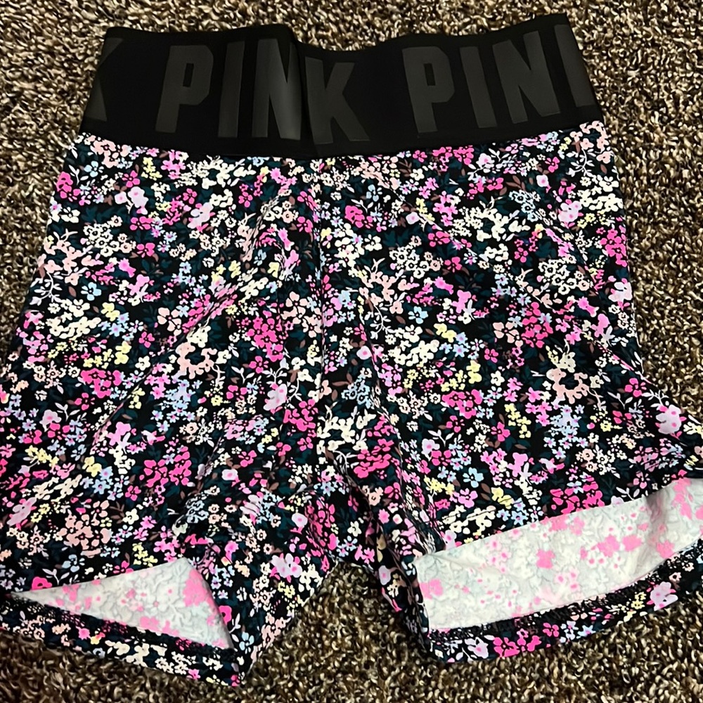 VS PINK spandex shorts